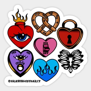 Heart Pack Sticker